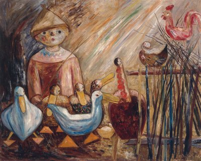 Lantgård av Tadeusz Makowski