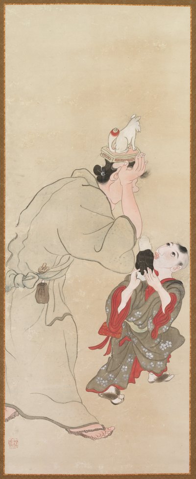 Genrefigurer av Takebe Sōchō