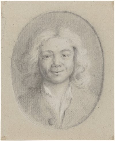 leende ung man av Tako Hajo Jelgersma (attributed to)