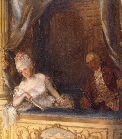 En låda vid Old Drury Lane av Talbot Hughes