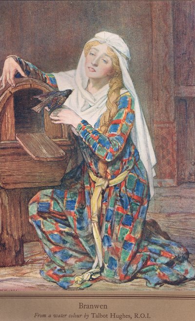 Branwen, ca 1915 av Talbot Hughes