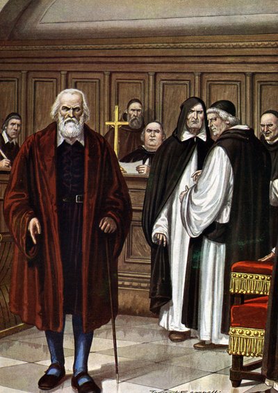 Galileen och inkvisitionen: "" E pure so muove! "" (Och ändå rör det sig är en fras som sägs ha yttrats före inkvisitionen av den italienske matematikern, fysikern och filosofen Galileo (Och ändå rör den sig är en fras som sägs ha uttalats innan av Tancredi Scarpelli