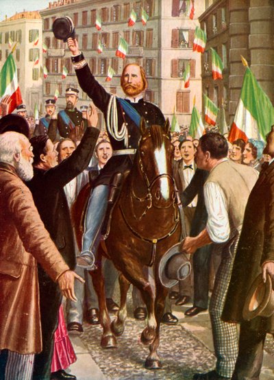 Garibaldis triumferande marsch av Tancredi Scarpelli