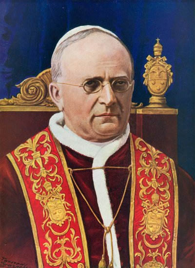 Påven Pius XI av Tancredi Scarpelli
