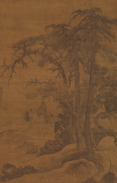 Återvändande fiskare, daterad 1342. av Tang Di