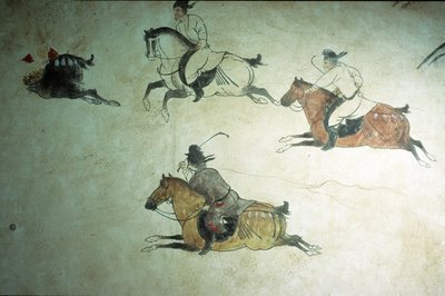 Kronprins Zhangs grav, Shenlongs 2:a år, Tangdynastin, 618-907 av Tang Dynasty Chinese School