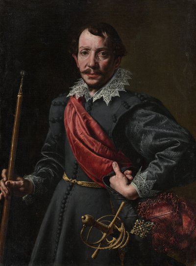 Porträtt av en man av Tanzio da Varallo