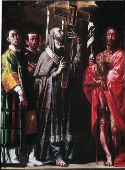 St. Charles som bär den heliga spiken av Tanzio da Varallo