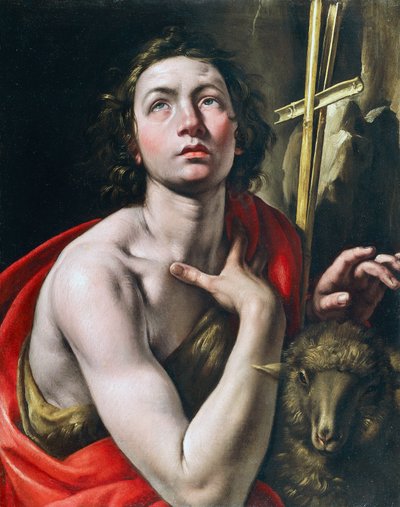 Johannes Döparen, av Tanzio da Varallo (född 1575-1580, död 1632-1633), olja på duk av Tanzio da Varallo