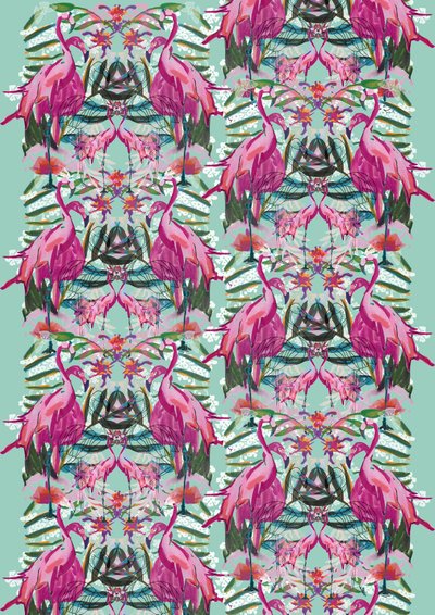 Flora Flamingo av Tara Whitehead