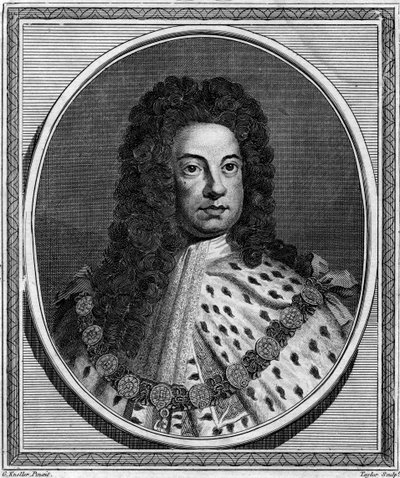 George I av Storbritannien, 1700-talet. av Taylor