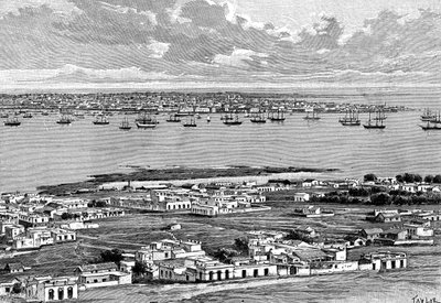 Montevideo, Uruguay, 1895. av Taylor