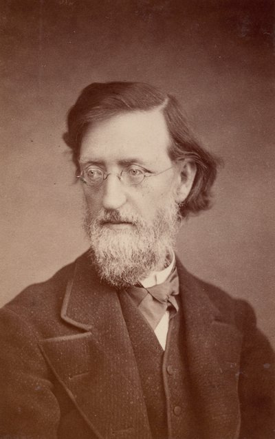 Porträtt av John Peter Lesley 1819-1903, december 1875. av Taylor and Brown