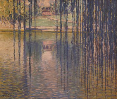 Willows on the Lake, 1915. av Teodoro Wolf Ferrari