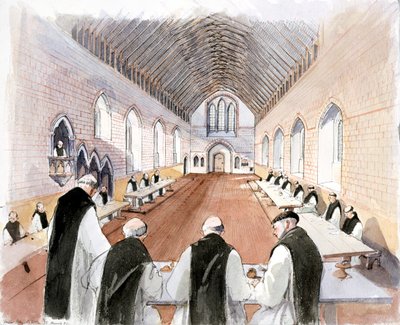 Hailes Abbey, c1200-talet, c1990-2010 av Terry Ball
