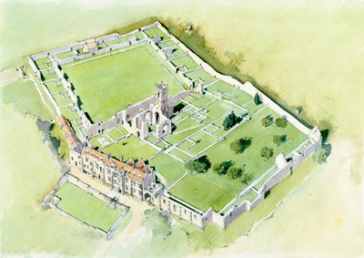 Mount Grace Priory, c1400-talet, c1990-2010 av Terry Ball