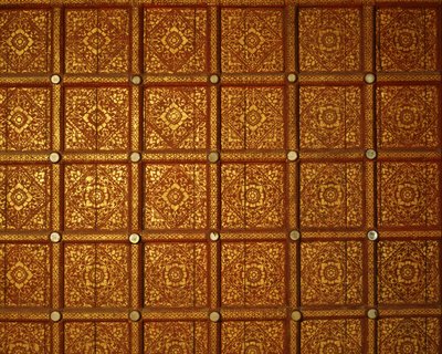 Tak i ett Lanna-tempel av Thai School