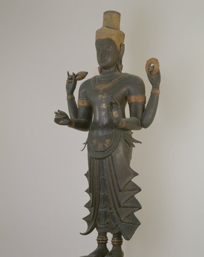 Staty av Vishnu (brons) av Thai School