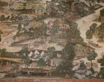 Wirharn Sasada, Livet på landsbygden, Wat Bowonniwet Vihara av Thai School