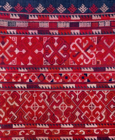 Yao stamtyg, norra Thailand (textil) av Thai School