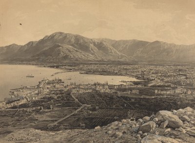 Hamnen i Pireus av Themistocles von Eckenbrecher