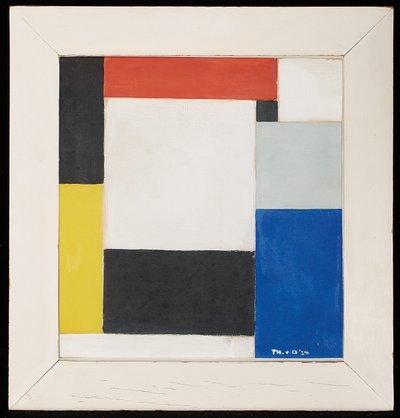 Komposition, 1924 av Theo van Doesburg