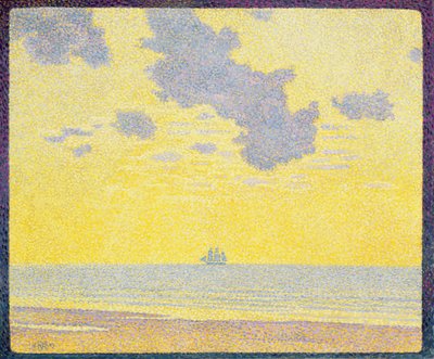 Stora moln av Théo van Rysselberghe