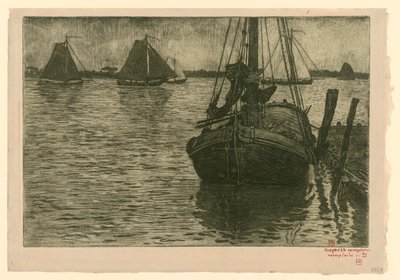 Båtarnas återkomst av Théo van Rysselberghe