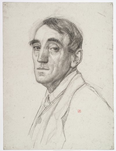 Självporträtt, 1916 av Théo van Rysselberghe