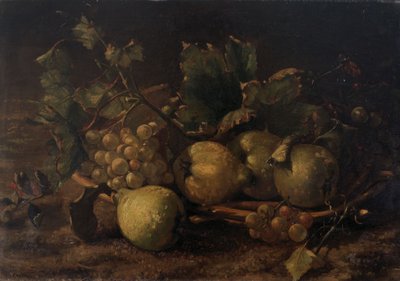 Stilleben med frukt av Théo van Rysselberghe