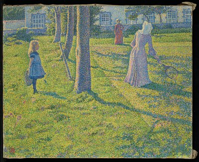 På Thuin eller Tennisfesten av Théo van Rysselberghe