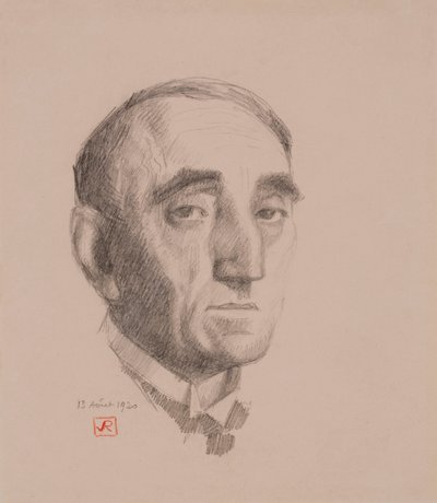 Självporträtt av Théo van Rysselberghe