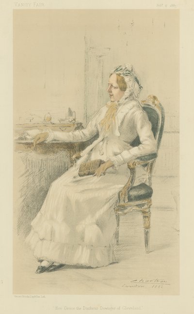 Hennes nåd Duchess Dowager of Cleveland av Theobald Chartran