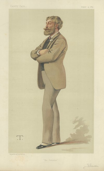 Mr Cyril Flower av Theobald Chartran