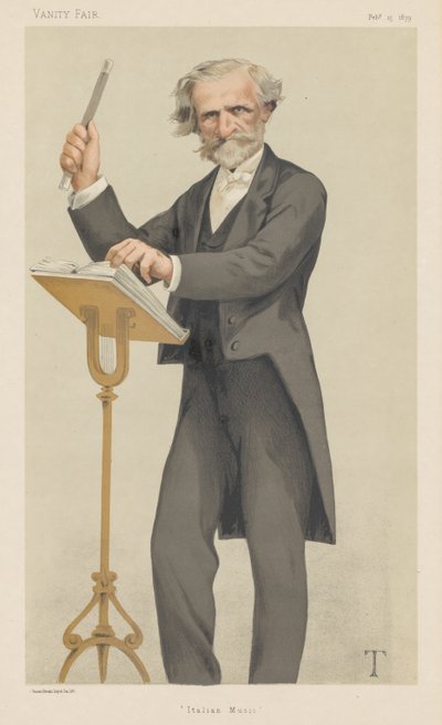Vanity Fair: "Italiensk musik" av Theobald Chartran