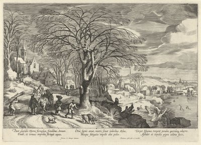 Vinter The Four Seasons (serietitel) av Theodoor Galle