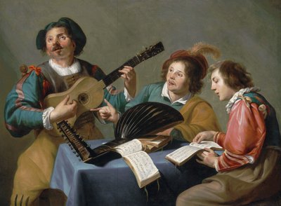 En musikalisk konsert av Theodoor Rombouts