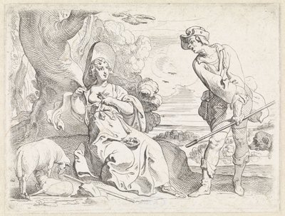 Herde och Herdinna av Theodoor van Thulden