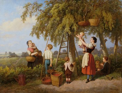 Körsbärsskörden av Theodor Hosemann