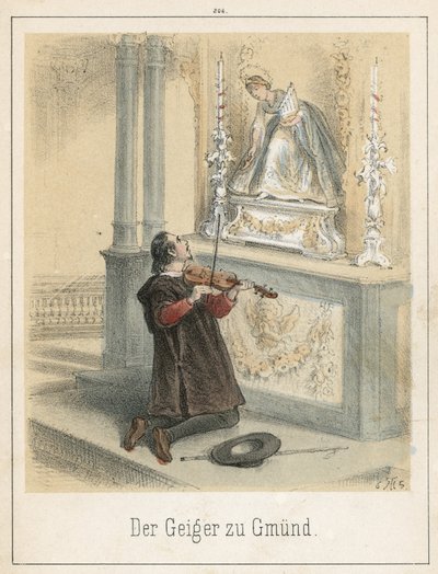 Gmunds spelman av Theodor Hosemann