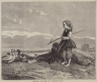 Den tyska gåsjungfrun av Theodor Hosemann
