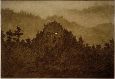Skogstroll av Theodor Kittelsen