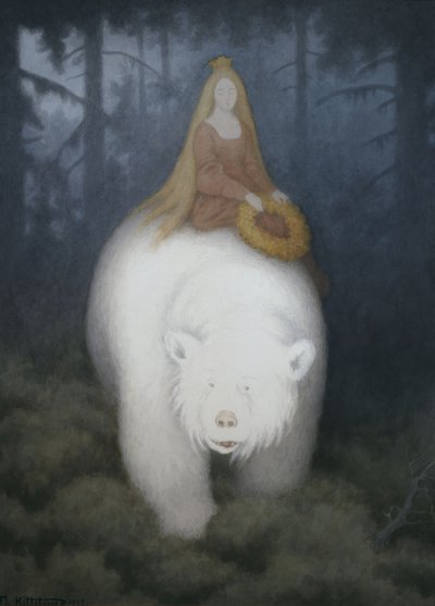 Vitbjörn-kung-Valemon, 1912. av Theodor Kittelsen