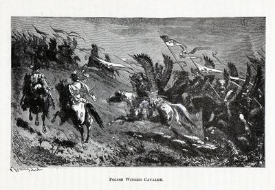 Polskt bevingat kavalleri, 1882 av Theodor Knesing