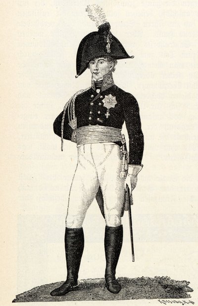 Prins Louis Ferdinand av Preussen 1772-1806. av Theodor Knesing
