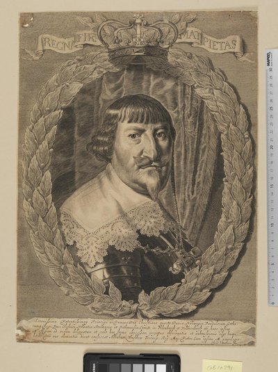 Christian IV, kung av Danmark av Theodor Matham