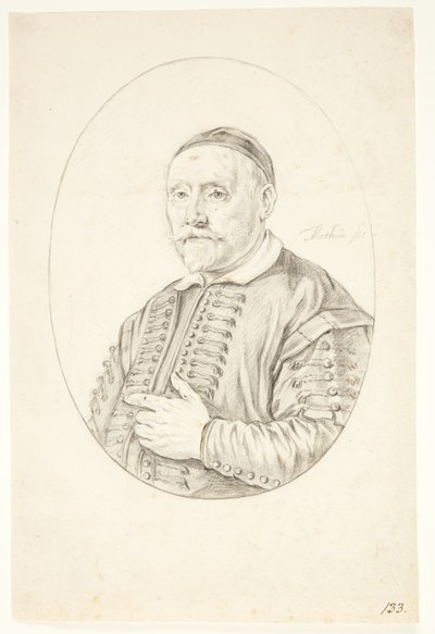 Jacob Oly (Oleaus) av Theodor Matham