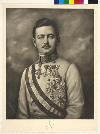Kejsare av Österrike Karl I av Theodor Mayerhofer