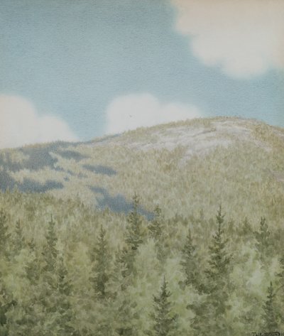 En fågel flög dit av Theodor Kittelsen
