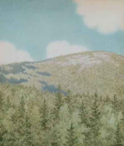 En fågel flög där av Theodor Severin Kittelsen